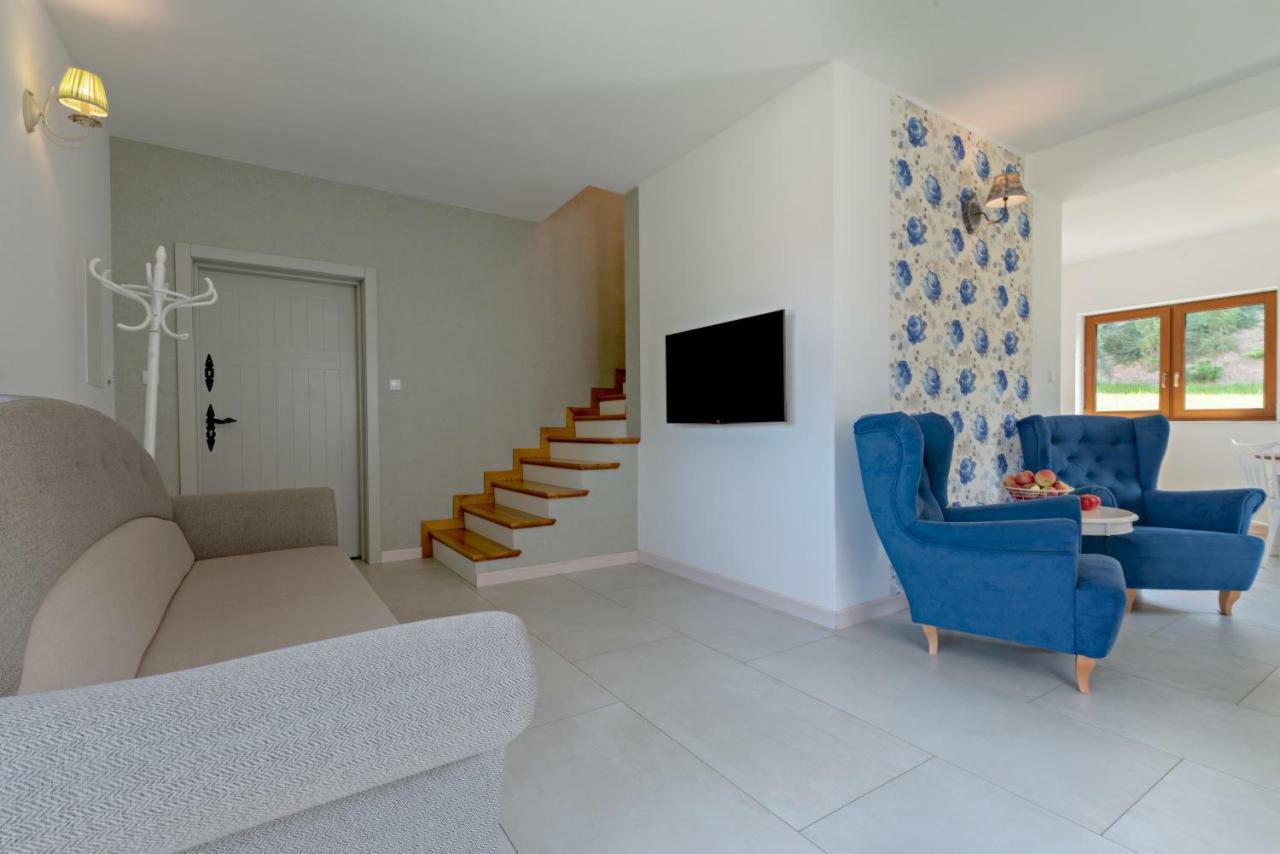 Malinowe Wzgorze Domki 90 M2 Z Sauna I Balia Krzeszna ภายนอก รูปภาพ